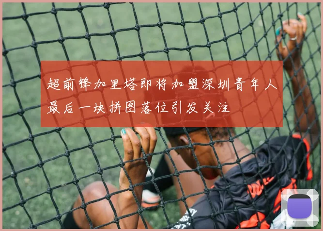 超前锋加里塔即将加盟深圳青年人最后一块拼图落位引发关注